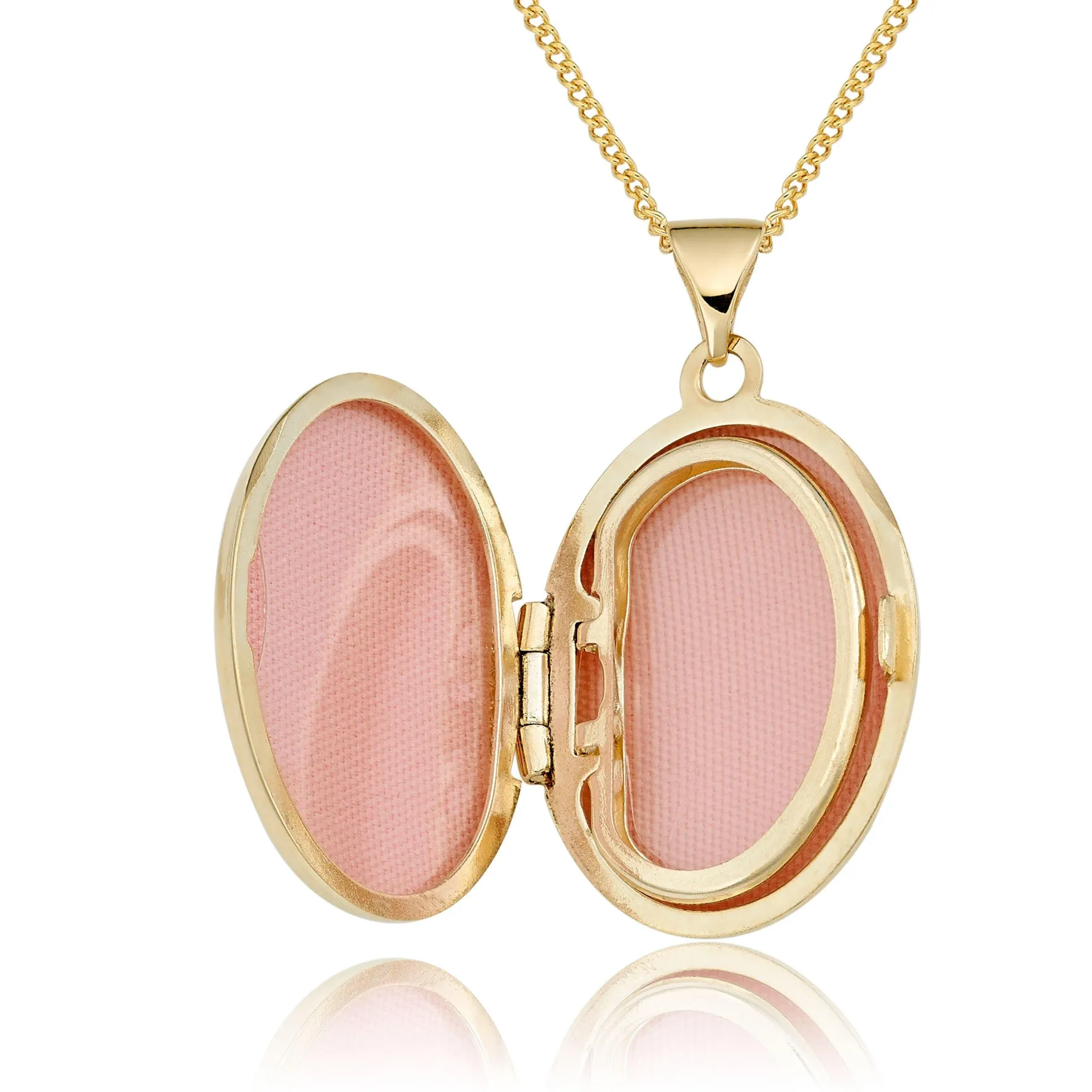 Beaverbrooks 9ct Yellow Gold Filigree Family Locket