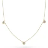 Beaverbrooks 9ct Yellow Gold Mother of Pearl Heart Necklace
