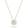 Beaverbrooks 9ct Yellow Gold Cubic Zirconia Pendant