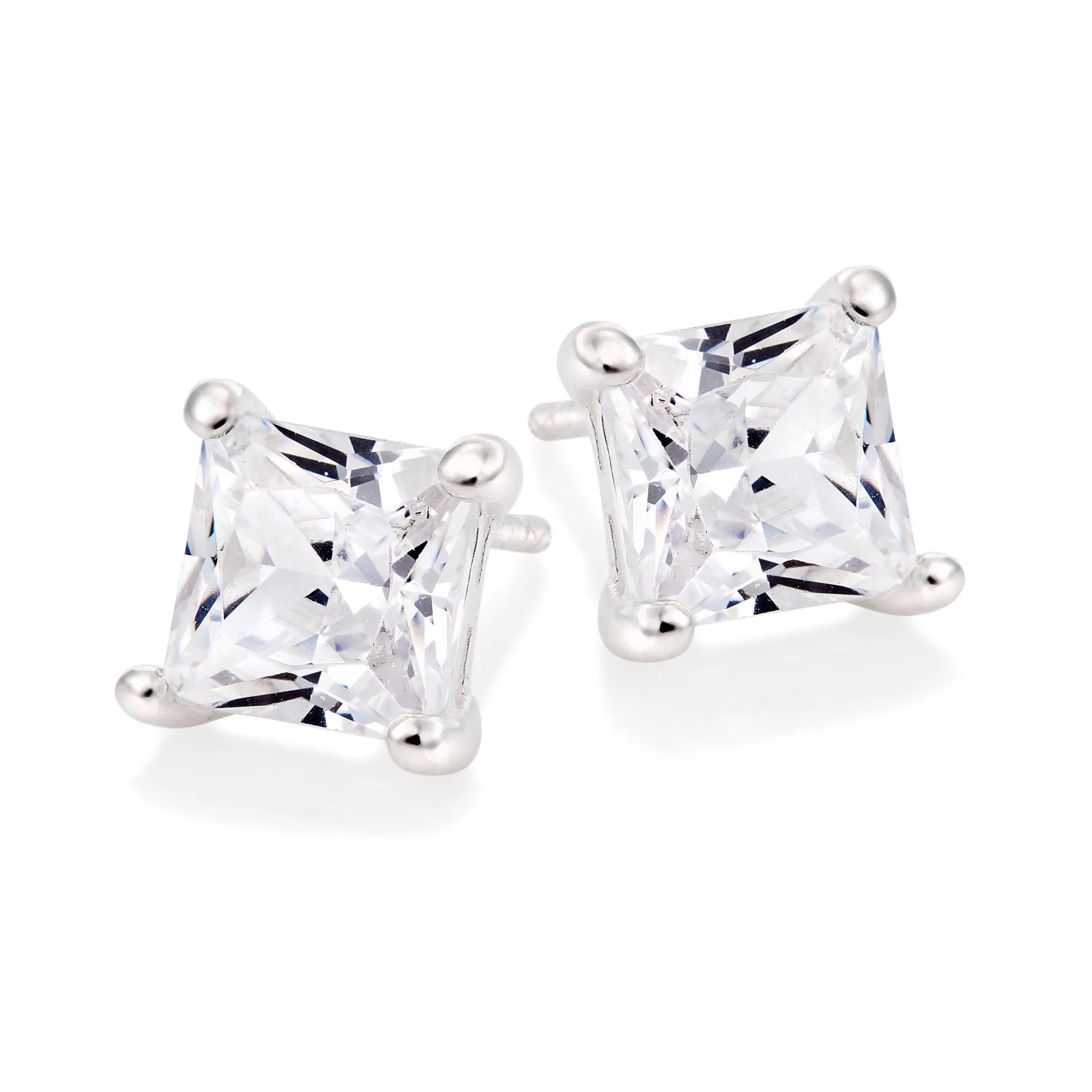 Beaverbrooks Cubic Zirconia Stud Earrings