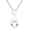 Beaverbrooks Dance 9ct White Gold Diamond Pendant