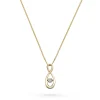 Beaverbrooks Dance 9ct Yellow Gold Diamond Pendant