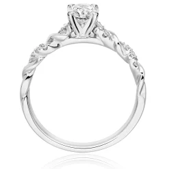 Beaverbrooks Entwine Platinum Diamond Ring