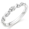 Beaverbrooks Entwine Platinum Diamond 2.3mm Wedding Ring