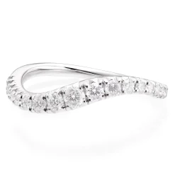 Beaverbrooks Essence 9ct White Gold Diamond Ring