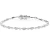 Beaverbrooks Essence 9ct White Gold Diamond Bracelet