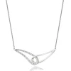 Beaverbrooks Essence 9ct White Gold Diamond Necklace