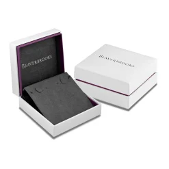 Beaverbrooks Essence 9ct White Gold Diamond Stud Earrings