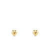 Beaverbrooks Mini B 9ct Yellow Gold Heart Earrings