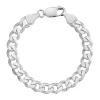 Beaverbrooks Mini B Silver Curb Bracelet