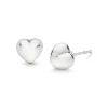 Beaverbrooks Mini B Silver Heart Earrings