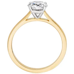Beaverbrooks Once 18ct Yellow Gold Diamond Solitaire Engagement Ring