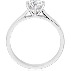 Beaverbrooks Once Platinum Diamond Solitaire Ring