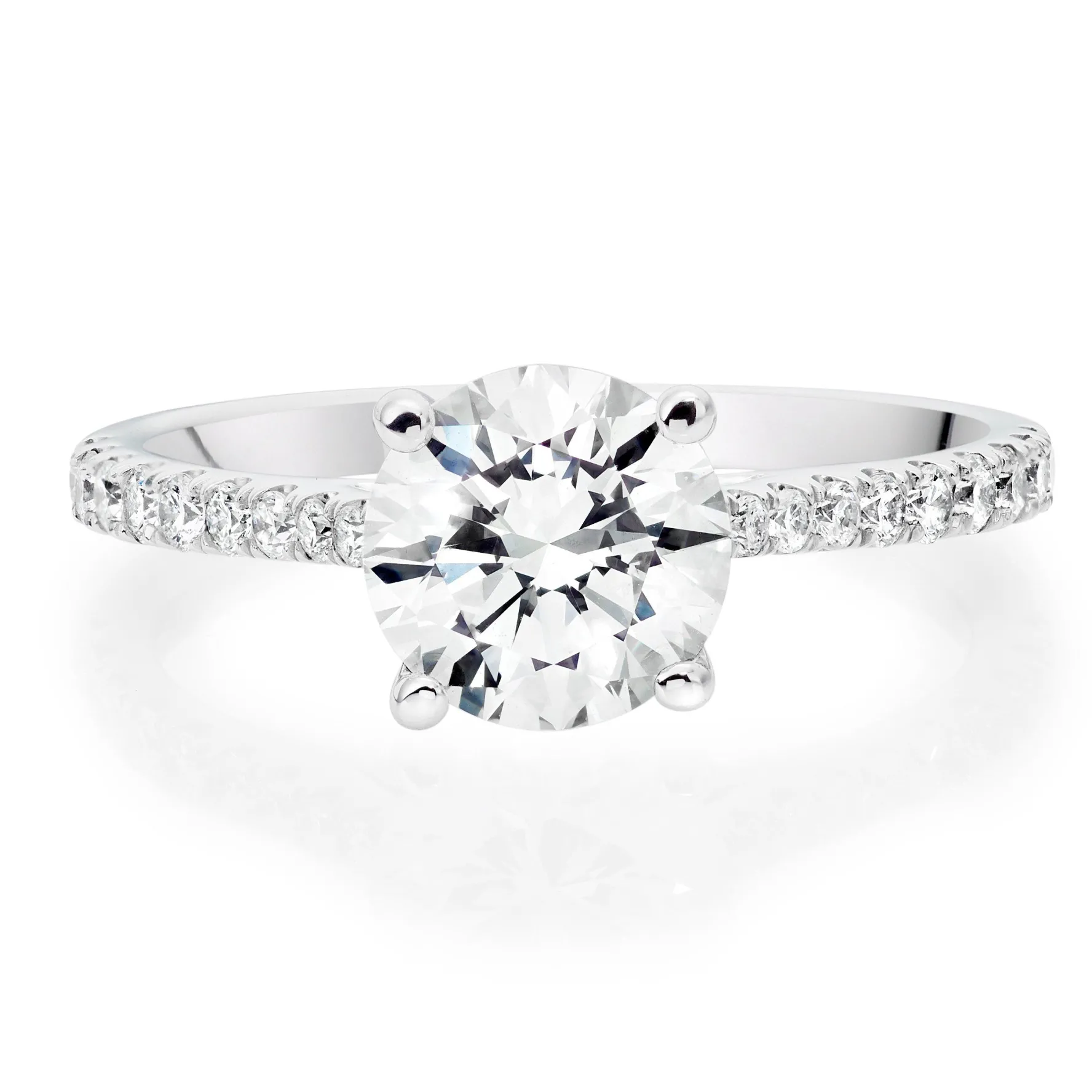 Beaverbrooks Once Platinum Diamond Ring