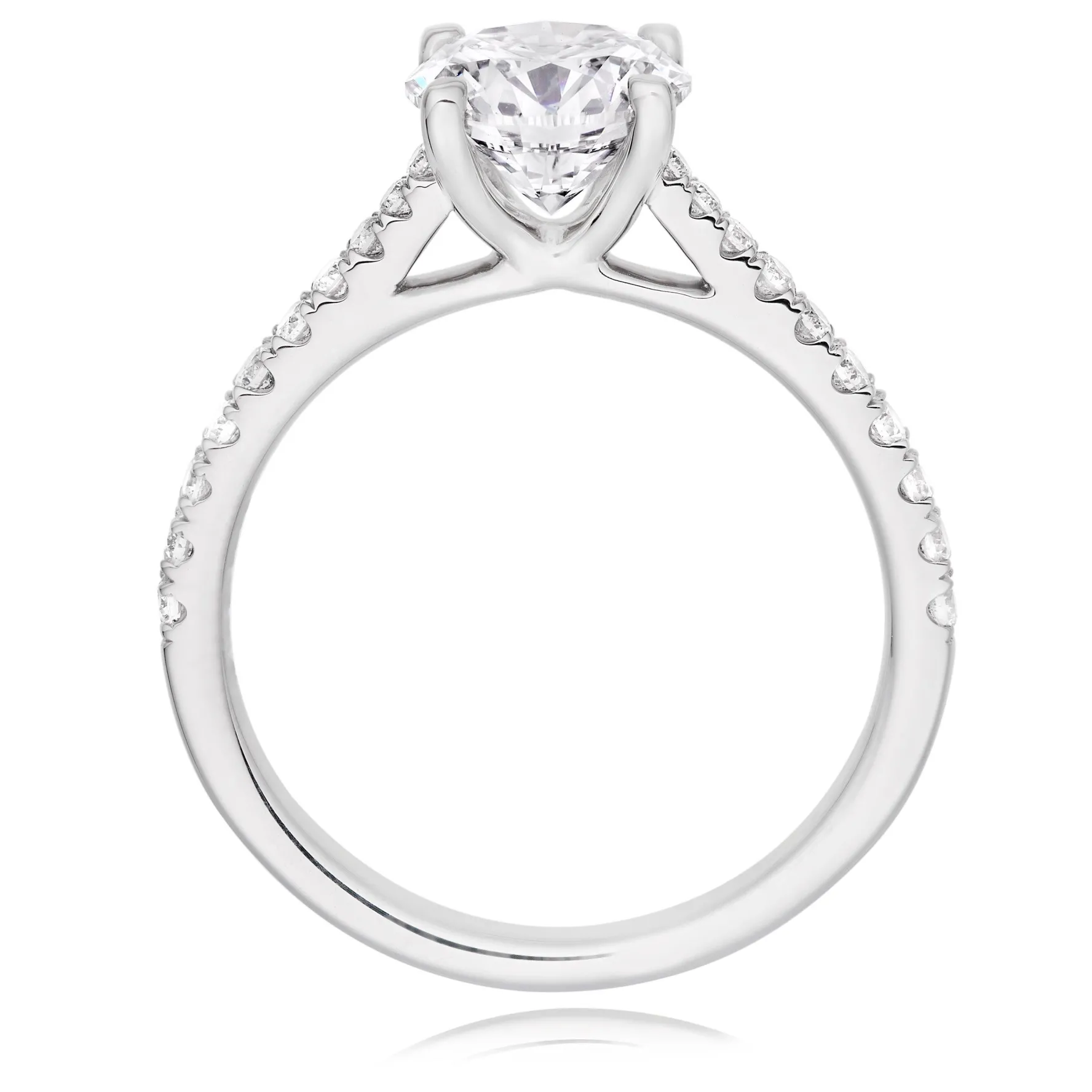 Beaverbrooks Once Platinum Diamond Ring