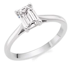 Beaverbrooks Once Platinum Diamond Solitaire Ring
