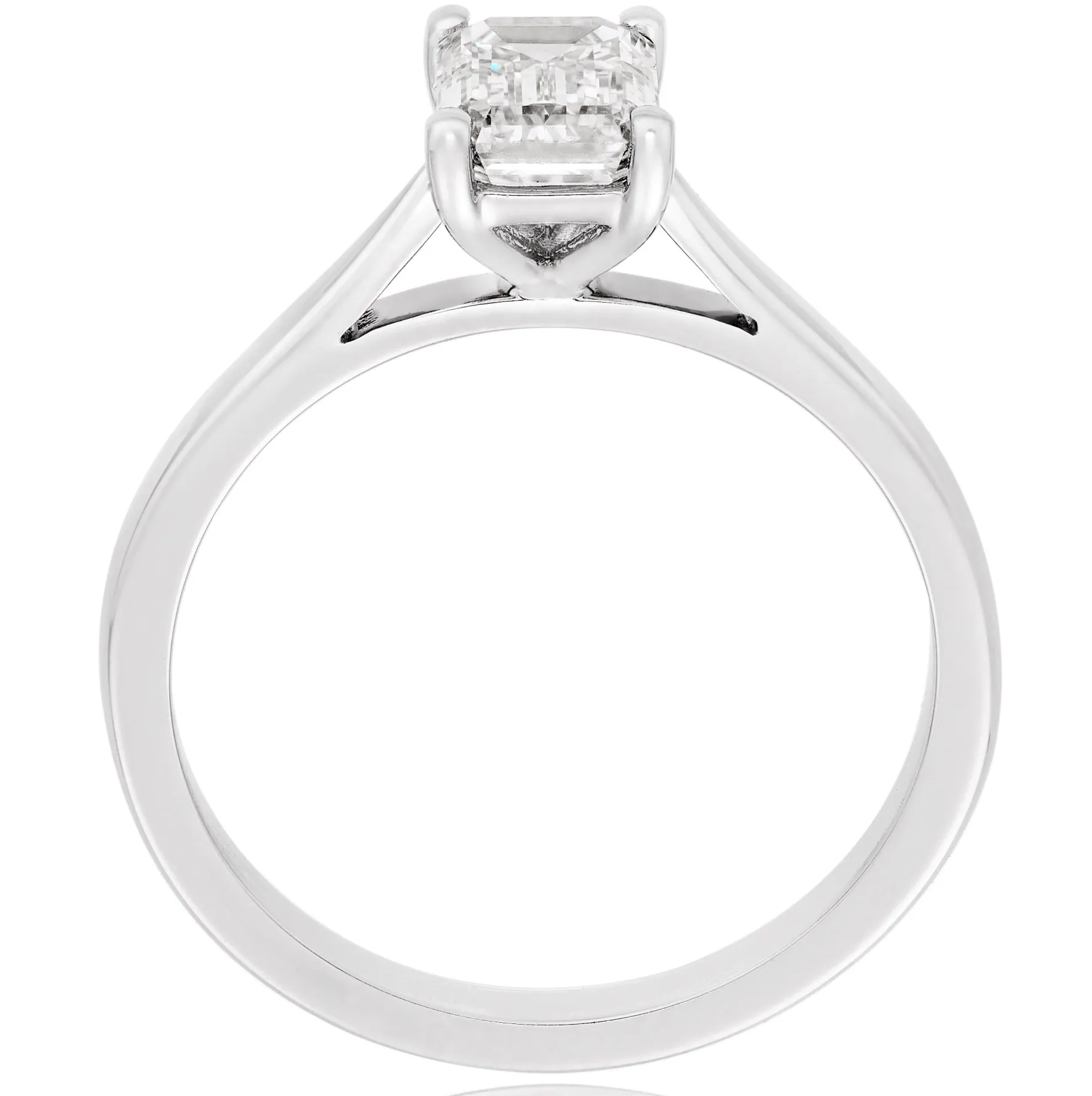 Beaverbrooks Once Platinum Diamond Solitaire Ring