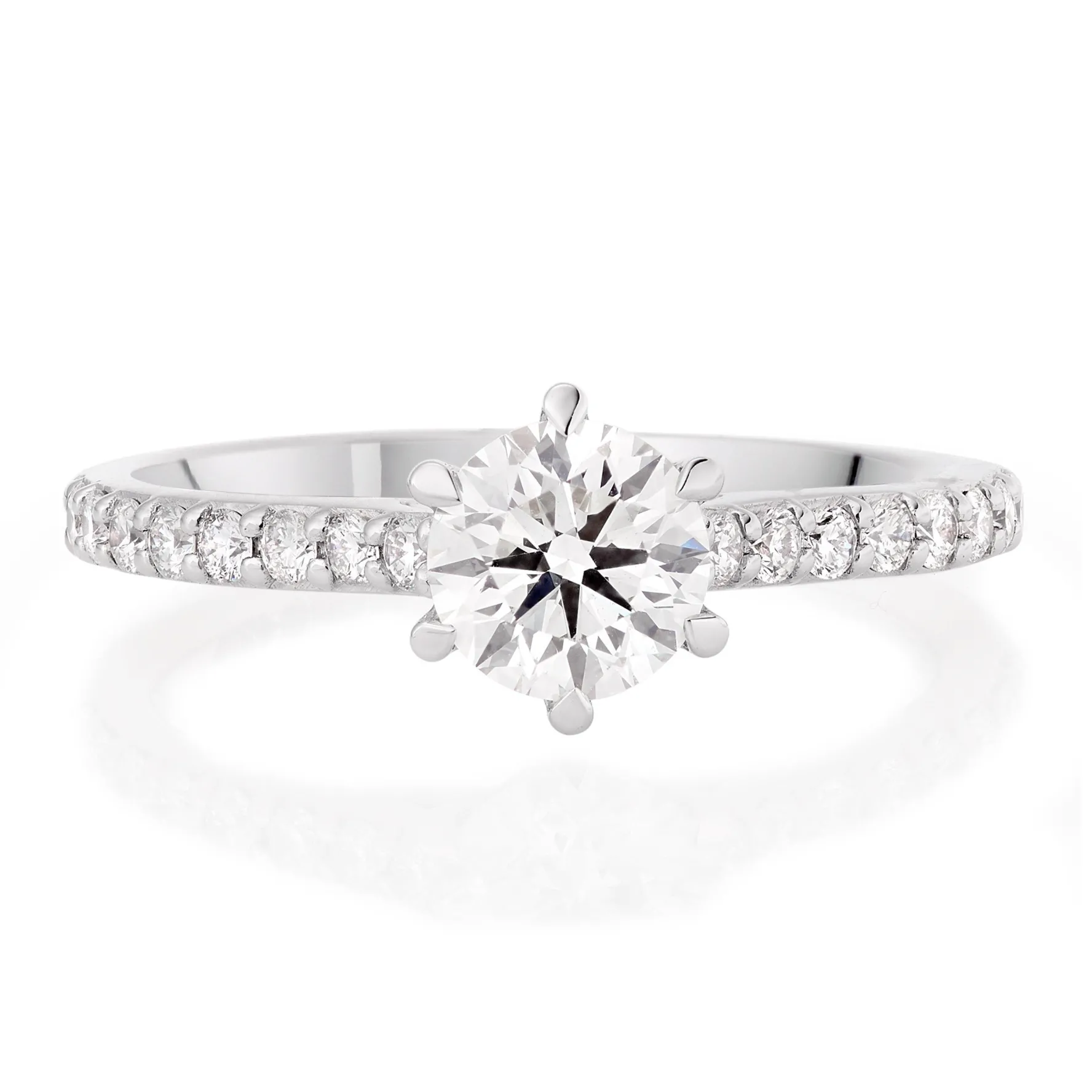 Beaverbrooks Once Platinum Diamond Ring