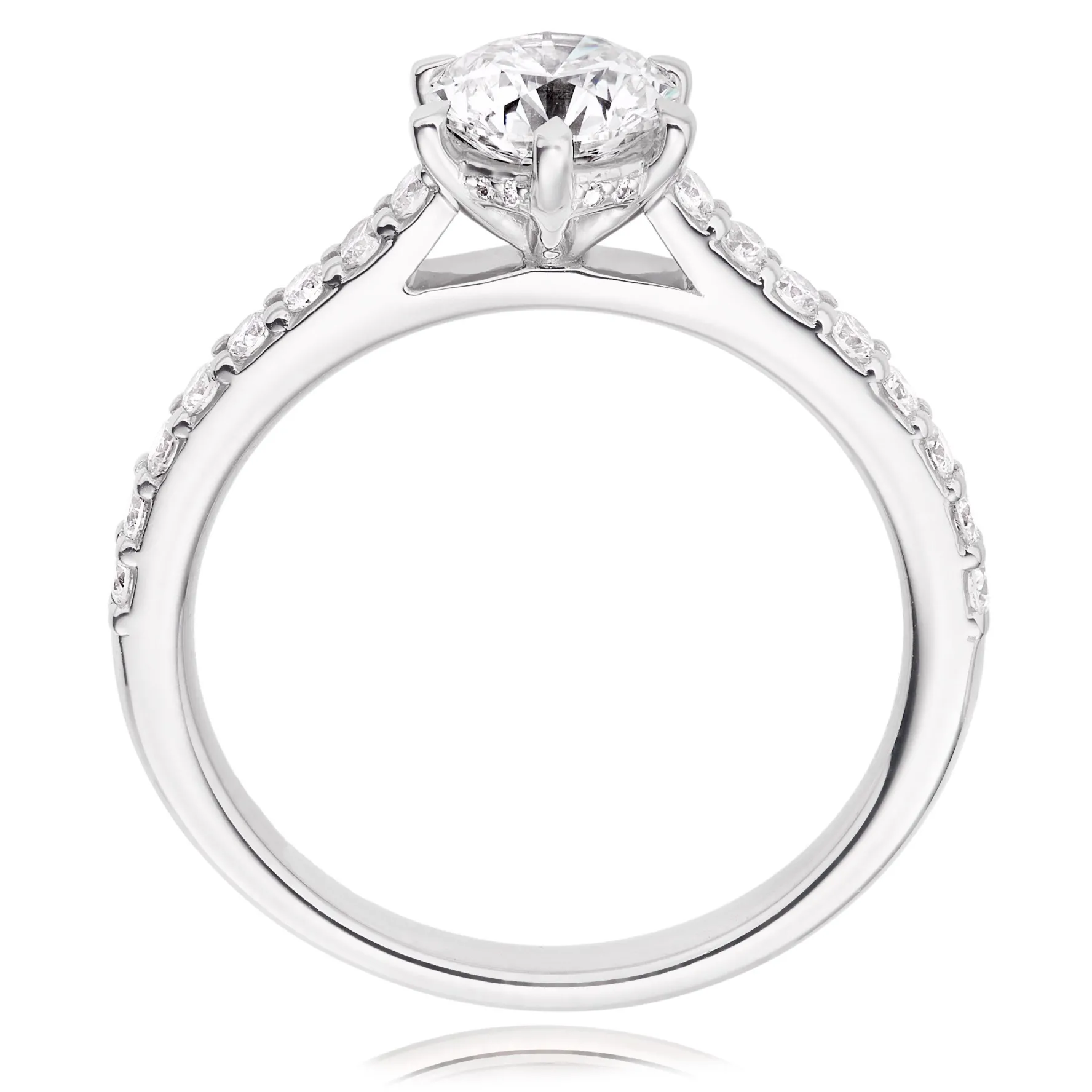 Beaverbrooks Once Platinum Diamond Ring