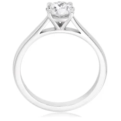 Beaverbrooks Once Platinum Diamond Solitaire Ring