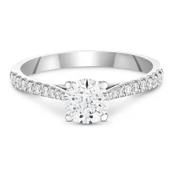 Beaverbrooks Once Platinum Diamond Solitaire Engagement Ring