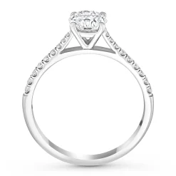 Beaverbrooks Once Platinum Diamond Solitaire Engagement Ring