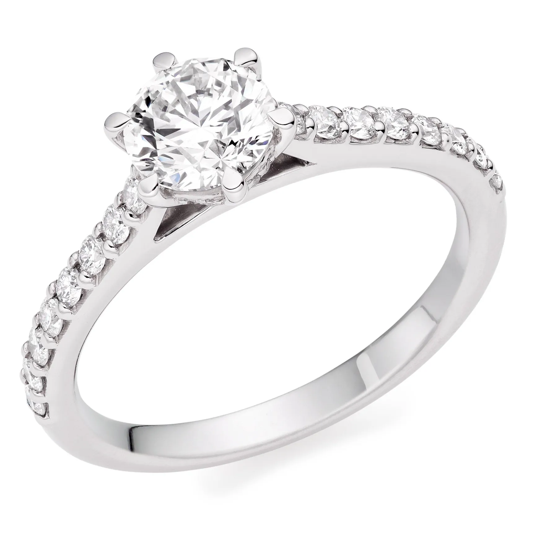 Beaverbrooks Once Platinum Diamond Ring