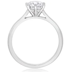 Beaverbrooks Once Platinum Diamond Solitaire Ring