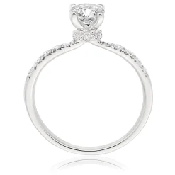 Beaverbrooks Once Platinum Diamond Solitaire Engagement Ring
