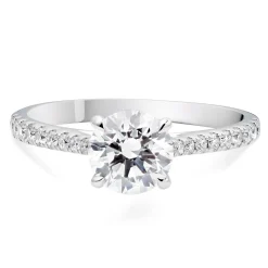 Beaverbrooks Once Platinum Diamond Solitaire Engagement Ring