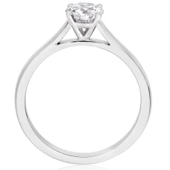 Beaverbrooks Once Platinum Diamond Solitaire Engagement Ring