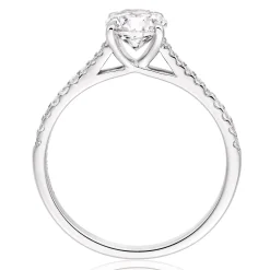 Beaverbrooks Once Platinum Diamond Solitaire Ring