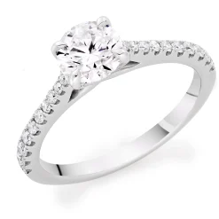 Beaverbrooks Once Platinum Diamond Ring