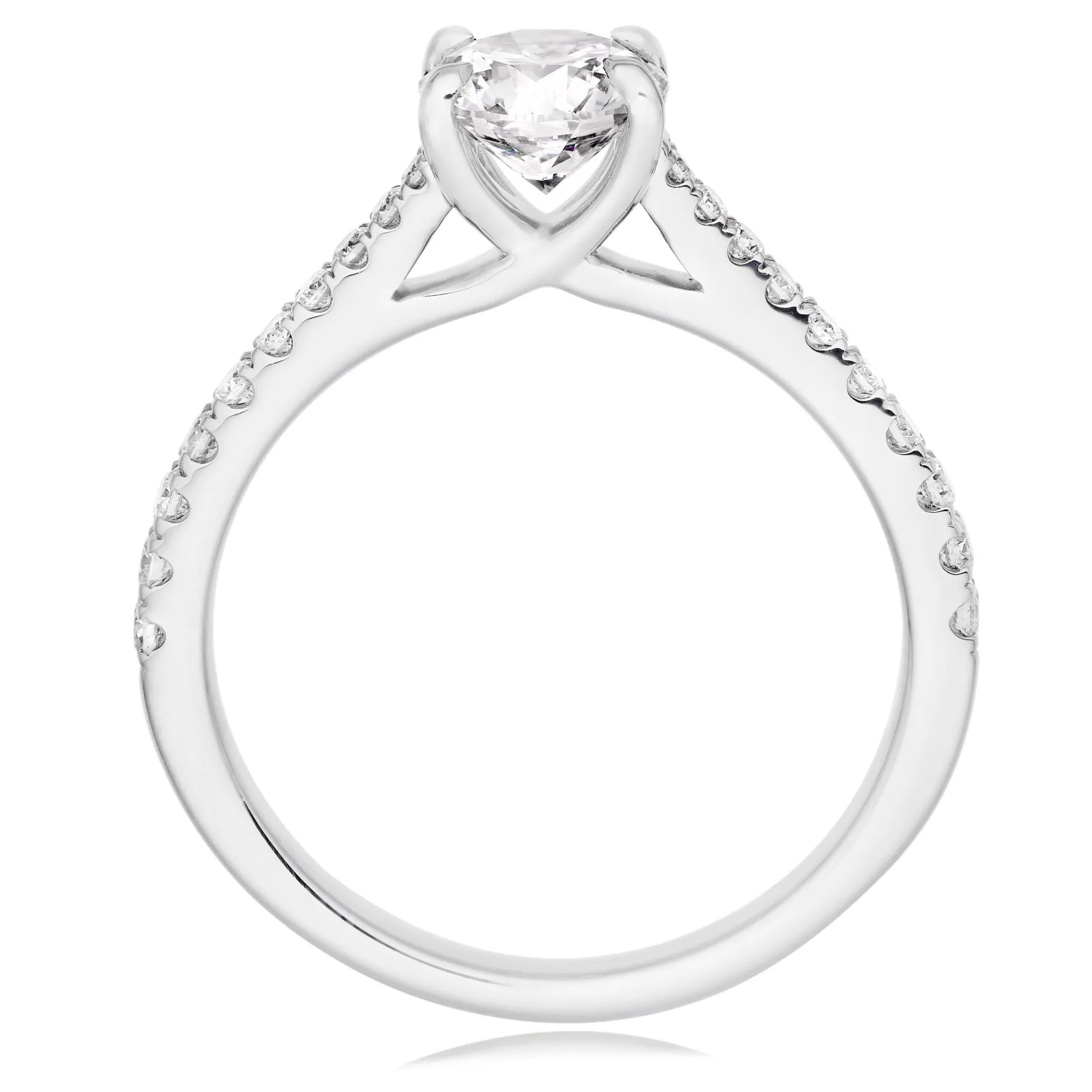 Beaverbrooks Once Platinum Diamond Ring