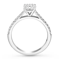 Beaverbrooks Once Platinum Diamond Solitaire Engagement Ring