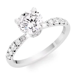 Beaverbrooks Once Platinum Diamond Ring