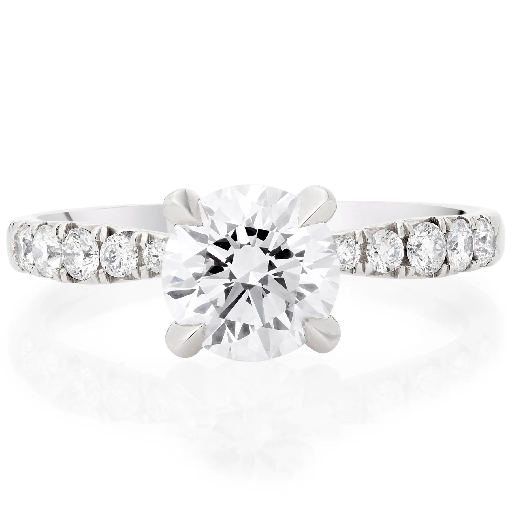 Beaverbrooks Once Platinum Diamond Ring