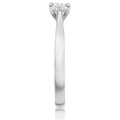 Beaverbrooks Platinum Diamond Princess Cut Solitaire Ring