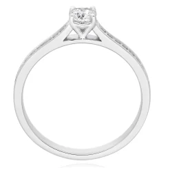 Beaverbrooks Platinum Diamond Solitaire Engagement Ring