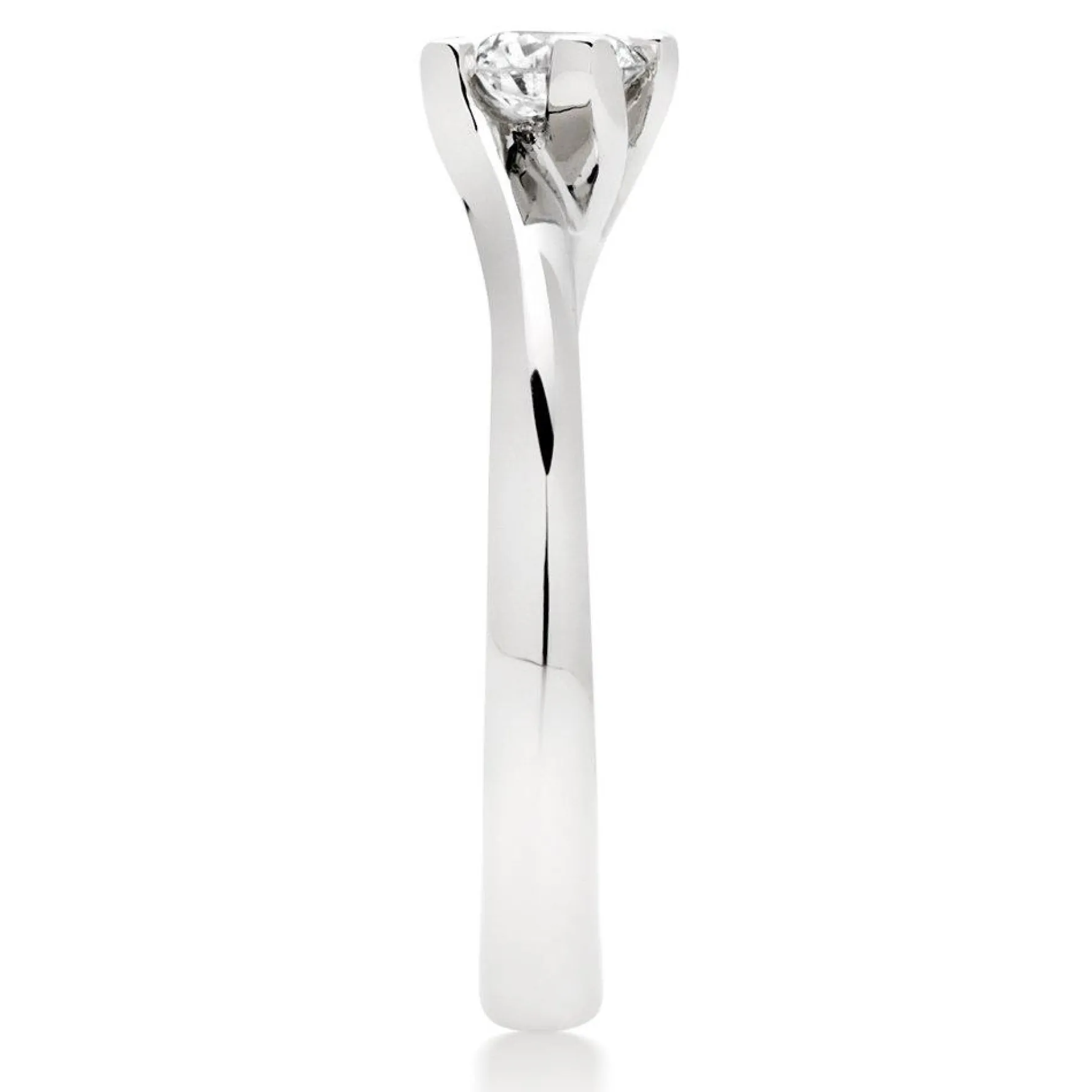 Beaverbrooks Platinum Diamond Solitaire Ring