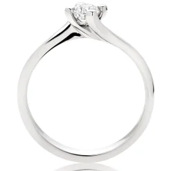 Beaverbrooks Platinum Diamond Solitaire Ring