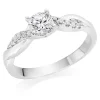 Beaverbrooks Platinum Diamond Solitaire Ring