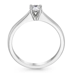 Beaverbrooks Platinum Diamond Solitaire Engagement Ring