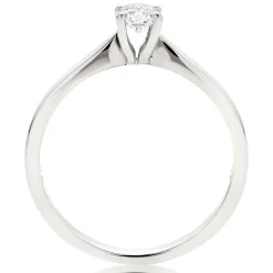 Beaverbrooks Platinum Diamond Solitaire Engagement Ring