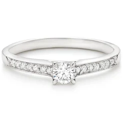Beaverbrooks Platinum Diamond Solitaire Engagement Ring