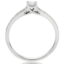 Beaverbrooks Platinum Diamond Solitaire Engagement Ring