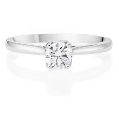 Beaverbrooks Platinum Diamond Solitaire Engagement Ring