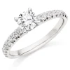 Beaverbrooks Platinum Diamond Solitaire Ring