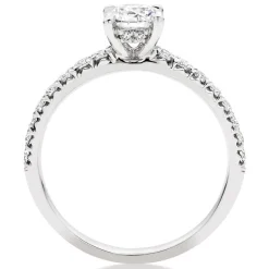 Beaverbrooks Platinum Diamond Solitaire Ring
