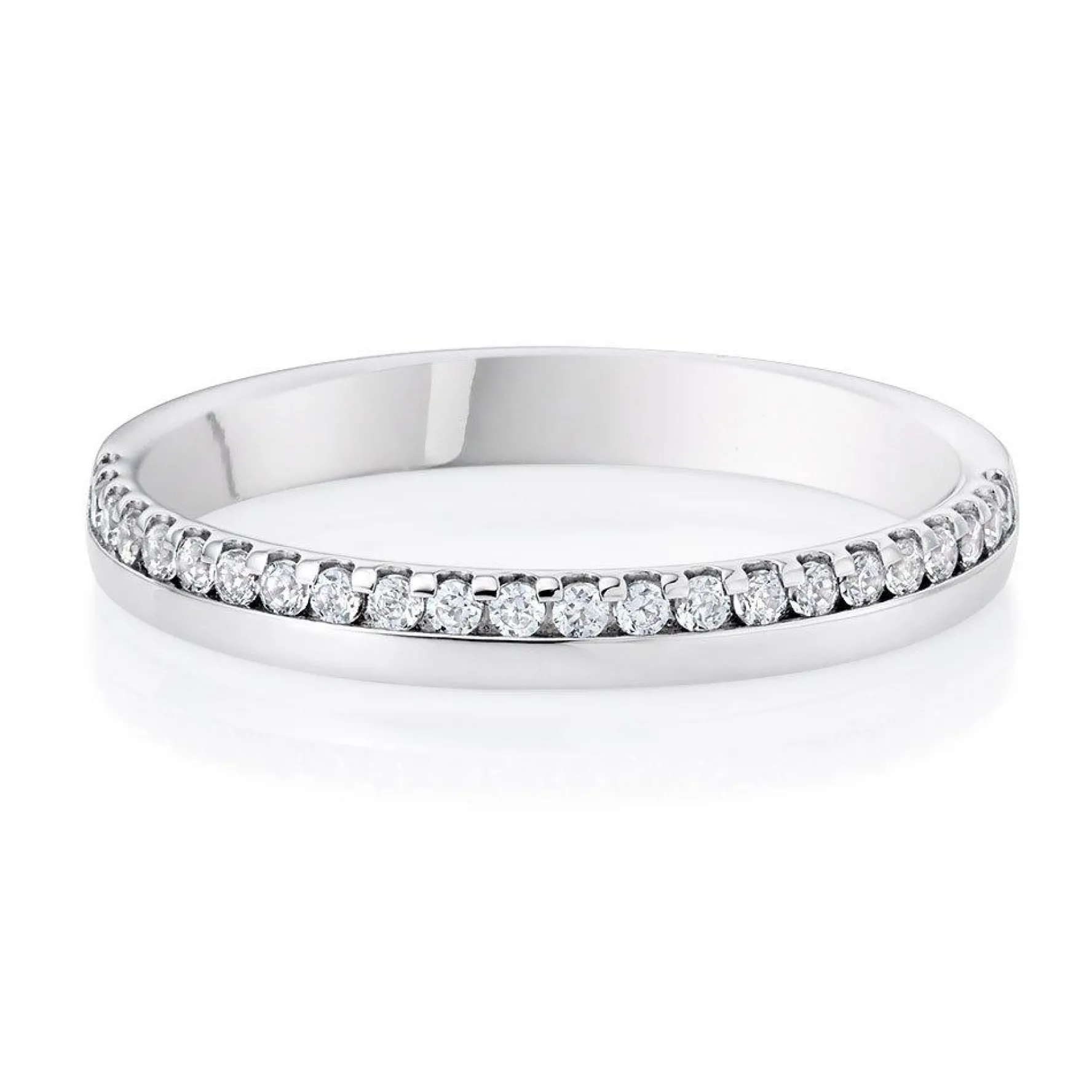 Beaverbrooks Platinum Diamond 2.5mm Wedding Ring